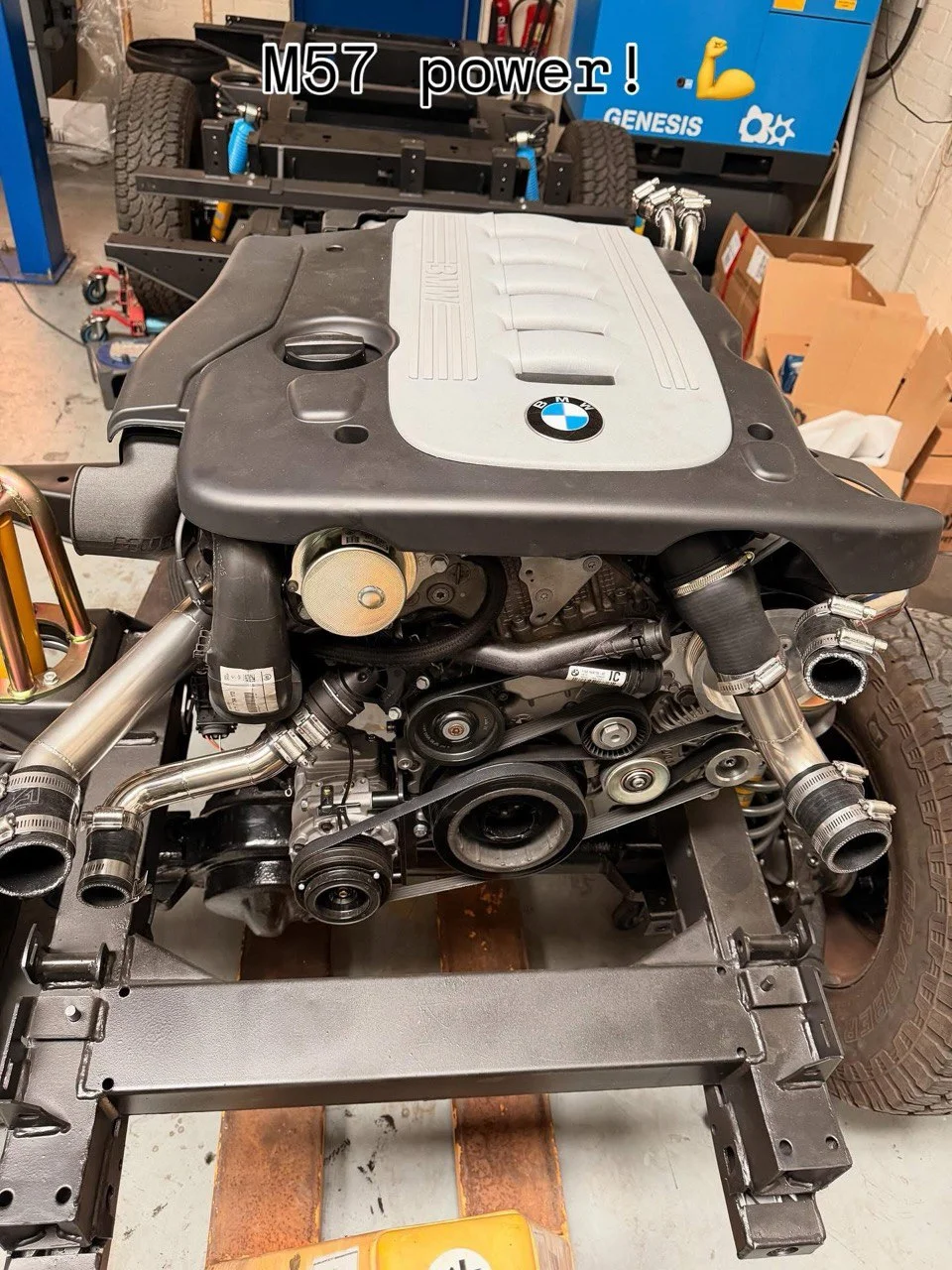 Land Rover Defender M57 Swap Kit 8 Speed